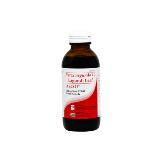 ASCOF Lagundi for Kids  Ponkan-Flavored Syrup 120mL