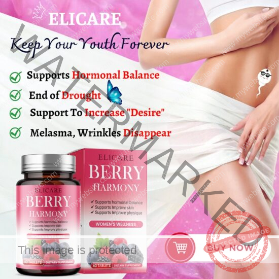 Elicare Berry Harmony  ( 1 box = 60 tablets ) - Image 4