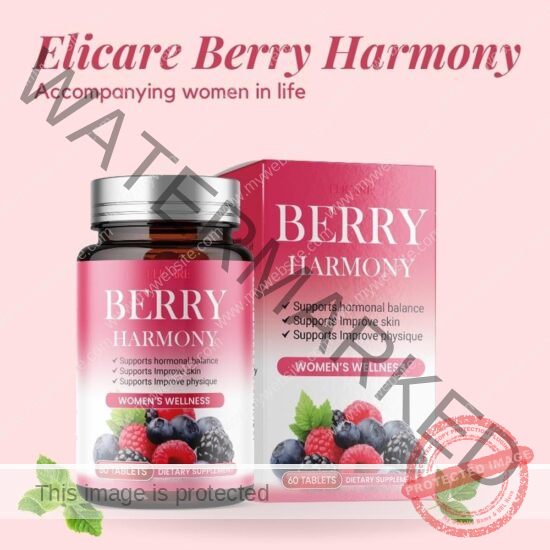 Elicare Berry Harmony  ( 1 box = 60 tablets ) - Image 2