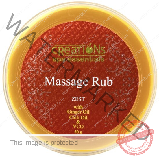 CREATIONS SPA ESSENTIALS 50g MASSAGE RUB PAIN RELIEF RUB - Image 3