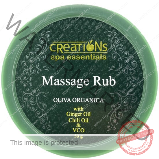 CREATIONS SPA ESSENTIALS 50g MASSAGE RUB PAIN RELIEF RUB - Image 5