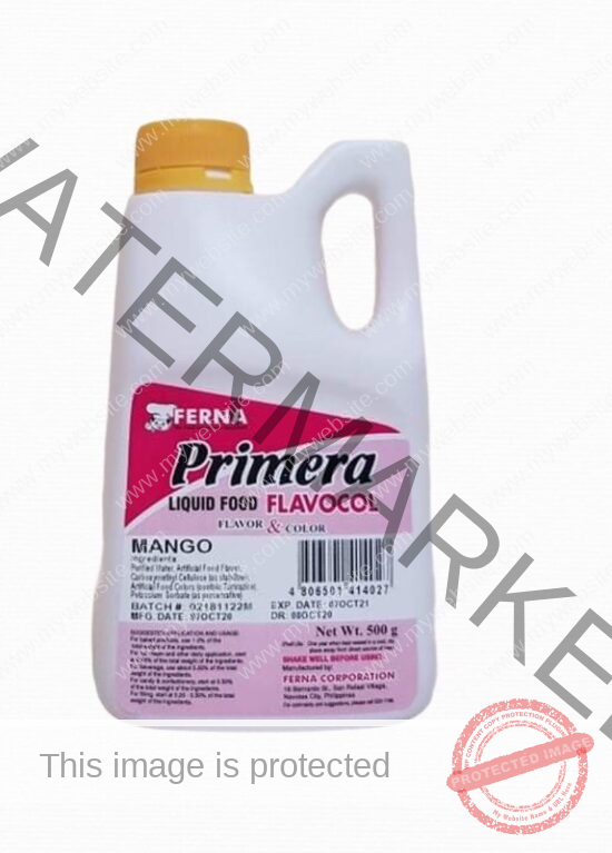 Ferna Primera Flavocol Food Flavor and Color 500ML [UBE, CHOCOLATE, BUKO PANDAN, MOCHA) - Image 4