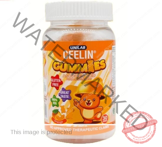 Ceelin Gummies Ascorbic Acid Food Supplement 30s