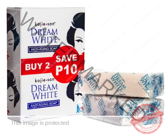 KOJIE SAN Dream White Anti-Aging Soap 65g x 2