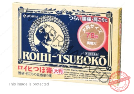 ROIHI TSUBOKO Pain Relief Coin Patches sheet Big size 78 sheets - Image 2