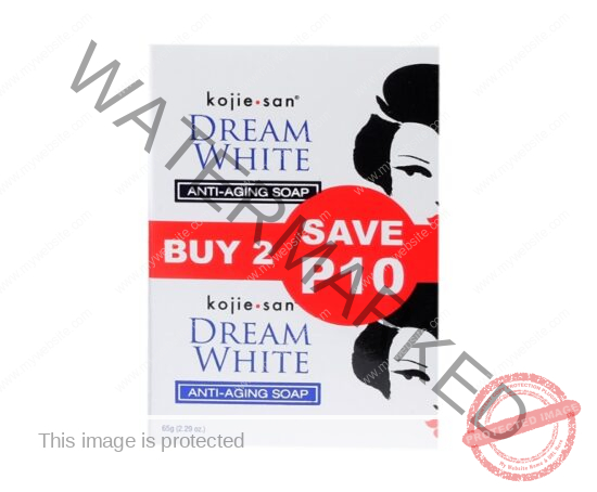 KOJIE SAN Dream White Anti-Aging Soap 65g x 2 - Image 2