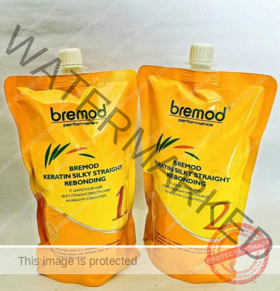 Bremod Keratin Silky Straight Rebonding Set 800ml x2 - Image 2