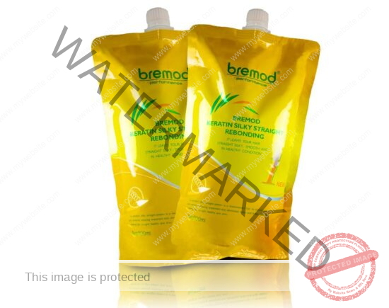 Bremod Keratin Silky Straight Rebonding Set 800ml x2