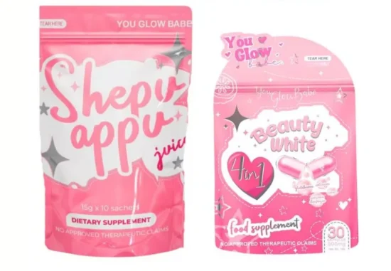 You Glow Babe  Beauty White & Shepu Appu Juice Bundle