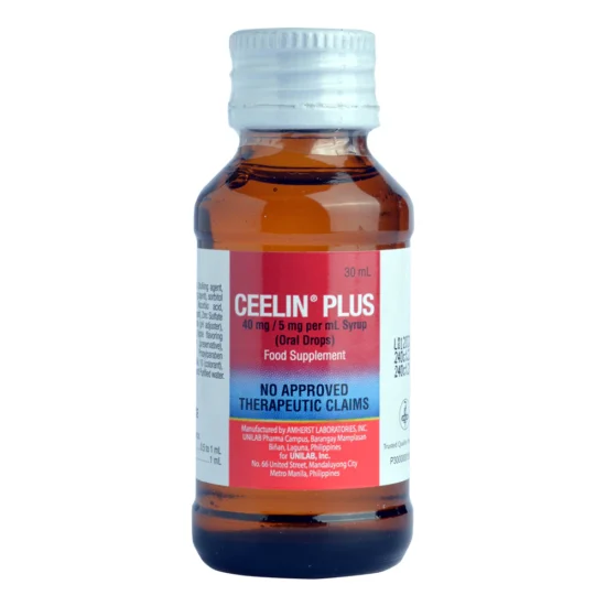 Ceelin PLUS Ascorbic Acid+Zinc 30ml - Image 2