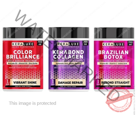 Keraluxe Daily Keratin Treatment - Kerabond collagen / Color Brilliance / Brazillian Botox 700g