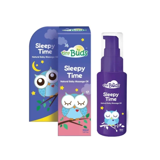 TinyBuds Sleepy Time Natural Lavender Baby Oil (50ml)