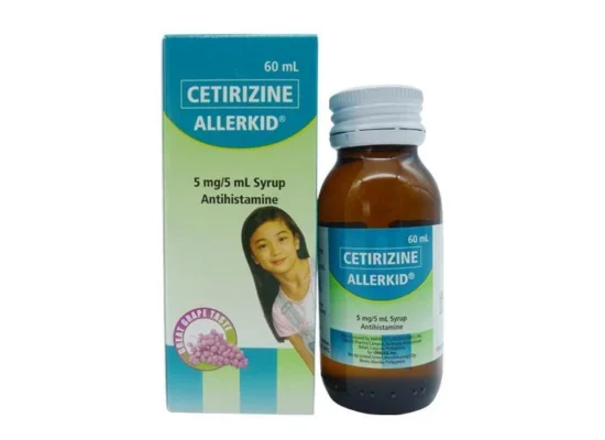 CETIRIZINE Allerkid Syrup 5 mg - 60 ml