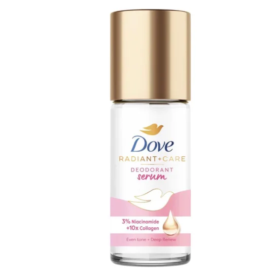 DOVE Radiant+Care Deodorant Serum 3% Niacinamide+10x Collagen 45ml