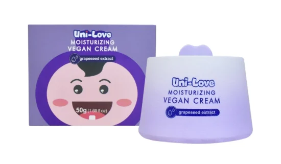 Uni-Love Moisturizing Vegan Cream (Grapeseed Extract) 50g