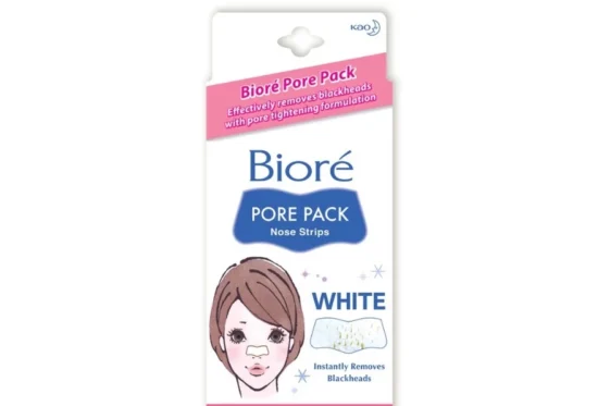 Kao Biore Nose Pore Clear Pack For Nose White  10pcs x Strips