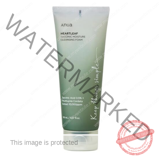 ANUA Heartleaf Succinic Moisture Cleansing Foam 150ml