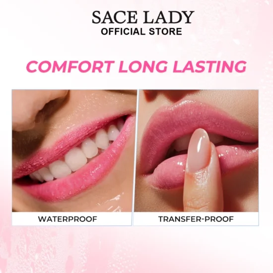 SACE LADY Natural Cream Lip Balm VE Moisturizing Tinted Lip Balm Reduce Wrinkles lip Care (A01 CAROTENE) - Image 4