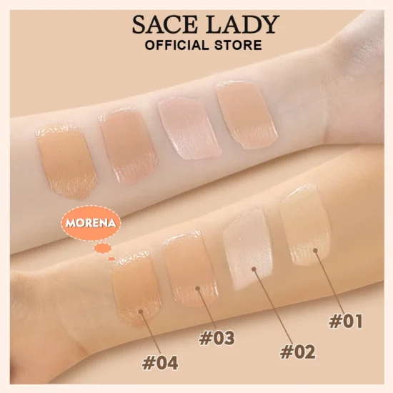 SACE LADY Air Cushion BB Foundation Cream Natural Long-lasting Waterproof SPF50 PA++++10g(#2 NATURAL IVORY) - Image 4