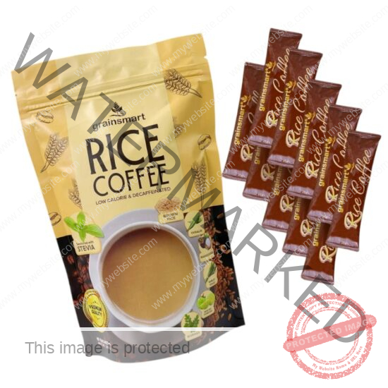 Grainsmart Rice Coffee with Barley 10 sachets x210g - Image 2